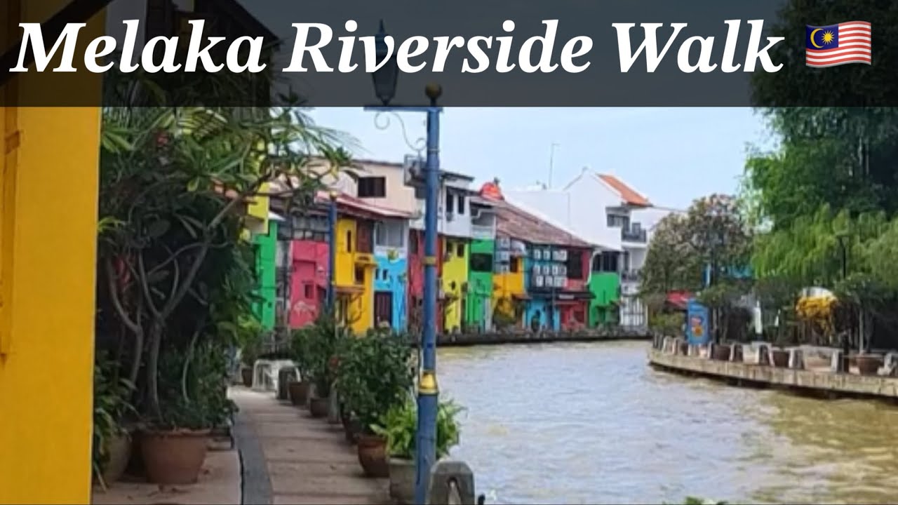 Melaka Riverside Walk 🇲🇾 #Malacca #silentvlog #walkaround