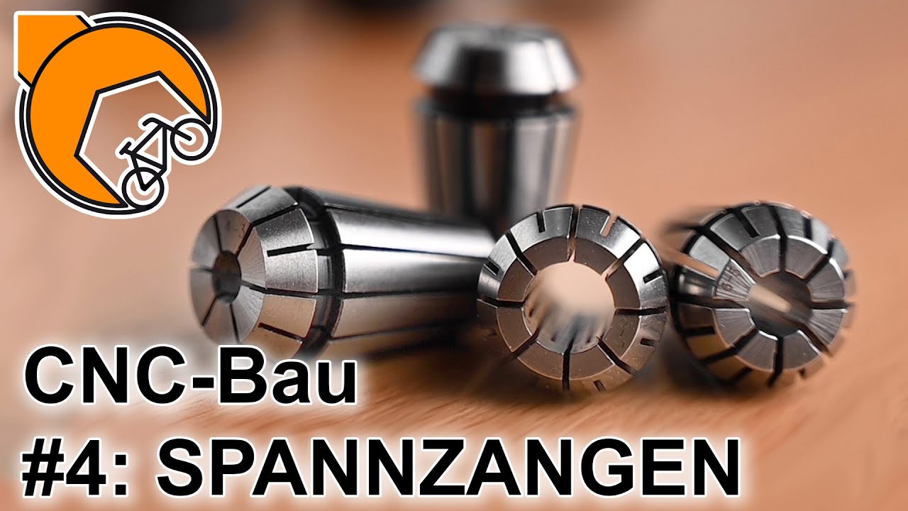 CNC-Fräse selbstgebaut #04 Handhabung Spannzangen (ER 16)