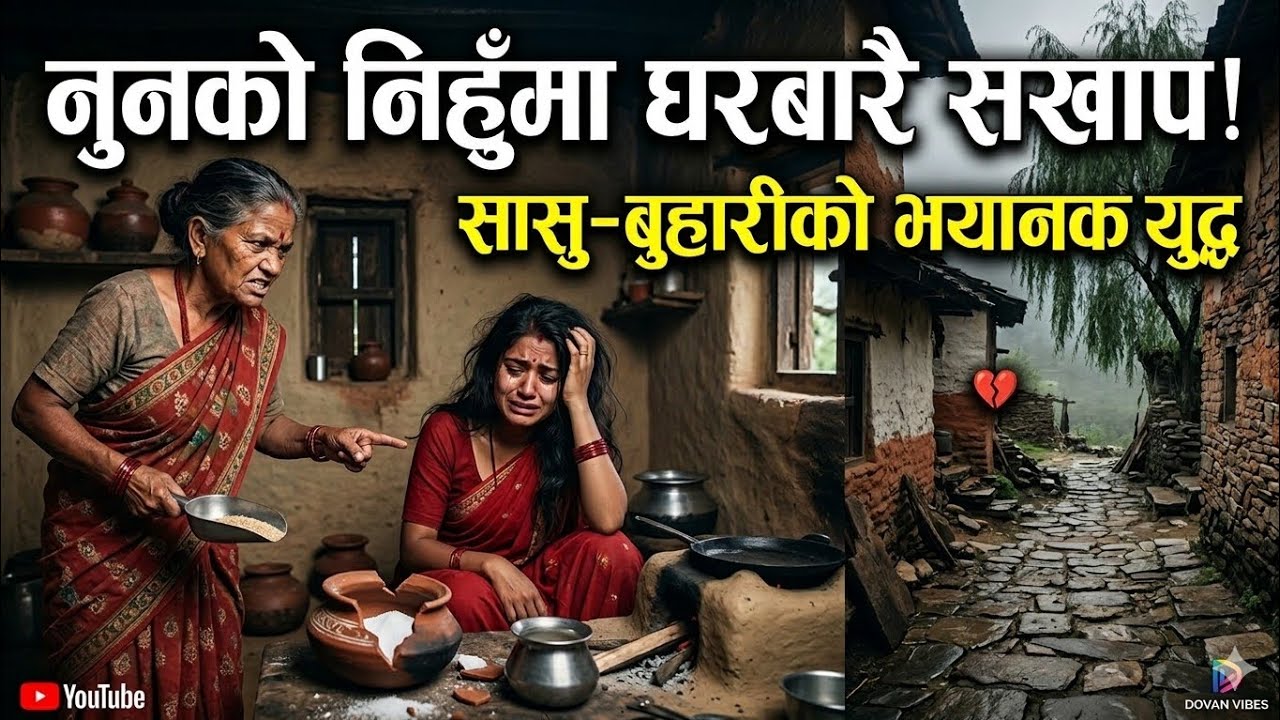 सासु–बुहारीको सानो कुराले निम्त्यायो यति ठूलो युद्ध | Nepali Lok Katha