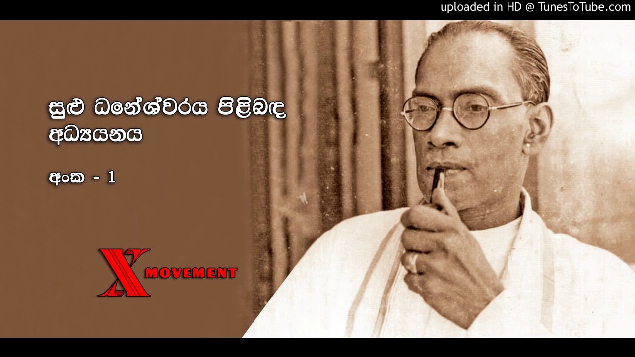 සුළු ධනේශ්වරය පිළිබද අධ්‍යයනය