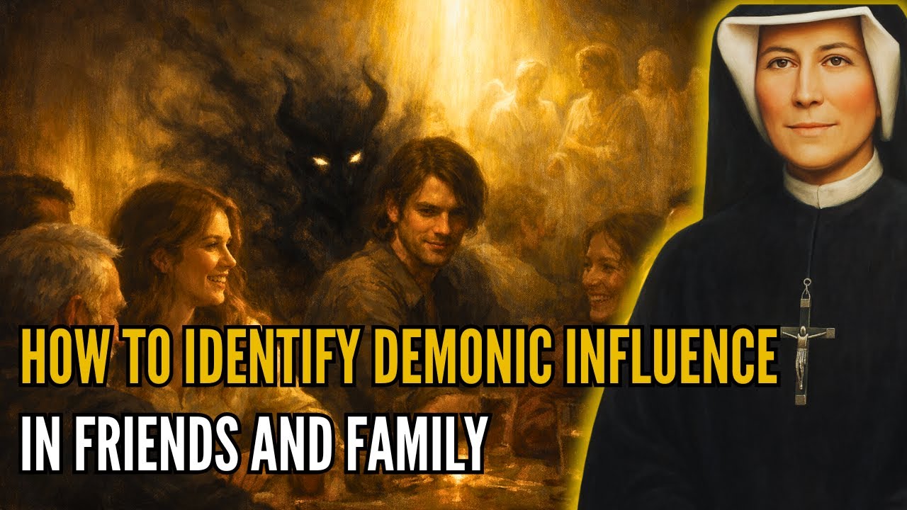 Saint Faustina Reveals: How to Spot Demonic Influence in Loved Ones — Signs Often Ignored