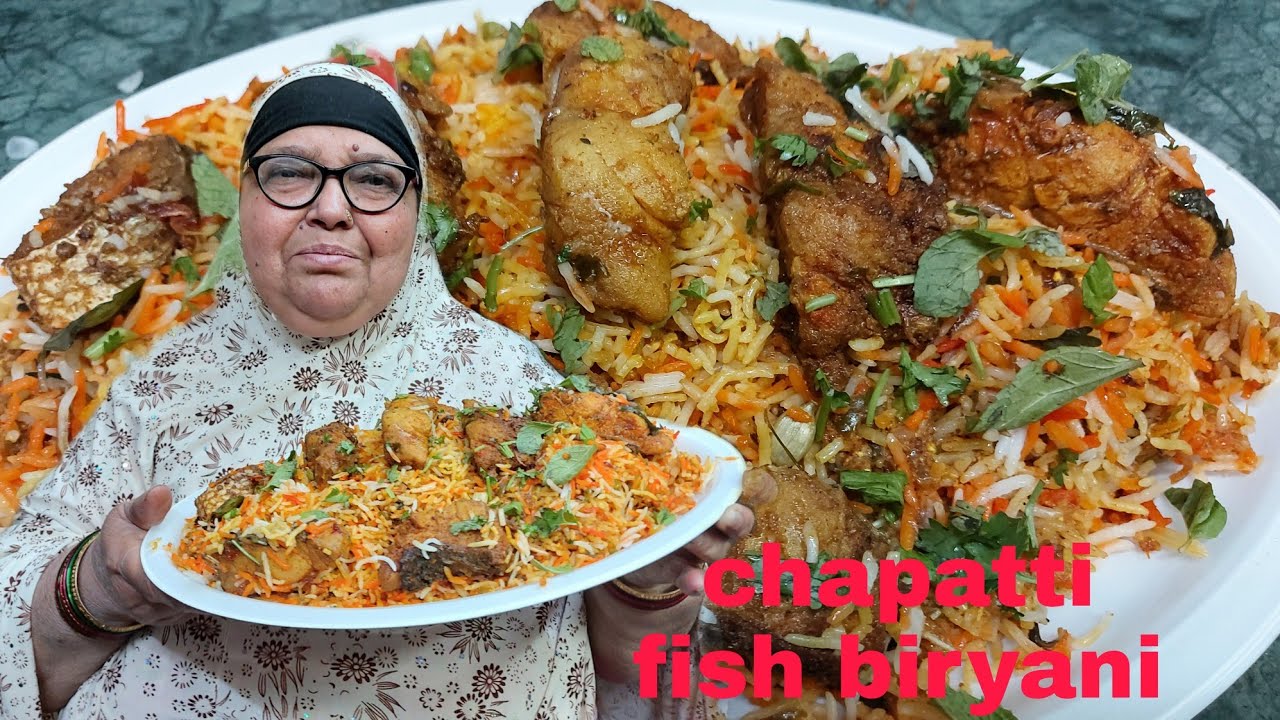 chatpati fish biryani