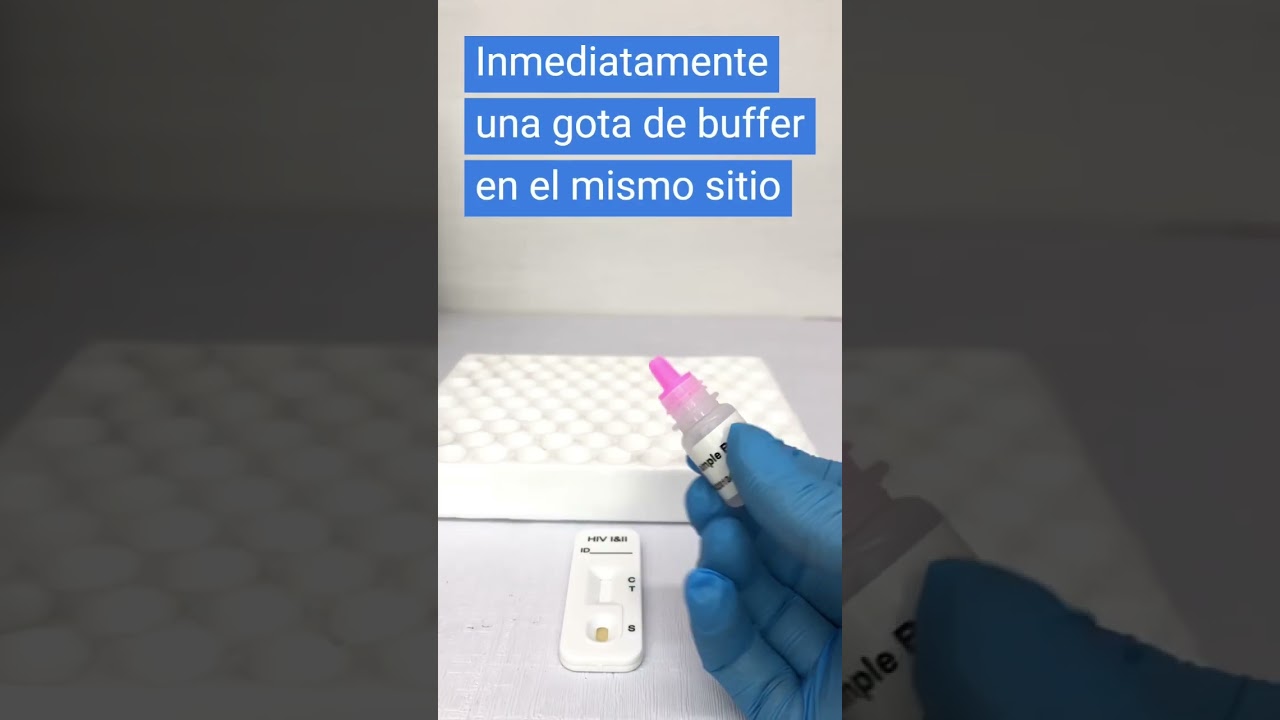 VIH: Prueba r&aacute;pida Positiva vs No reactiva #laboratorioclinico #short #aids