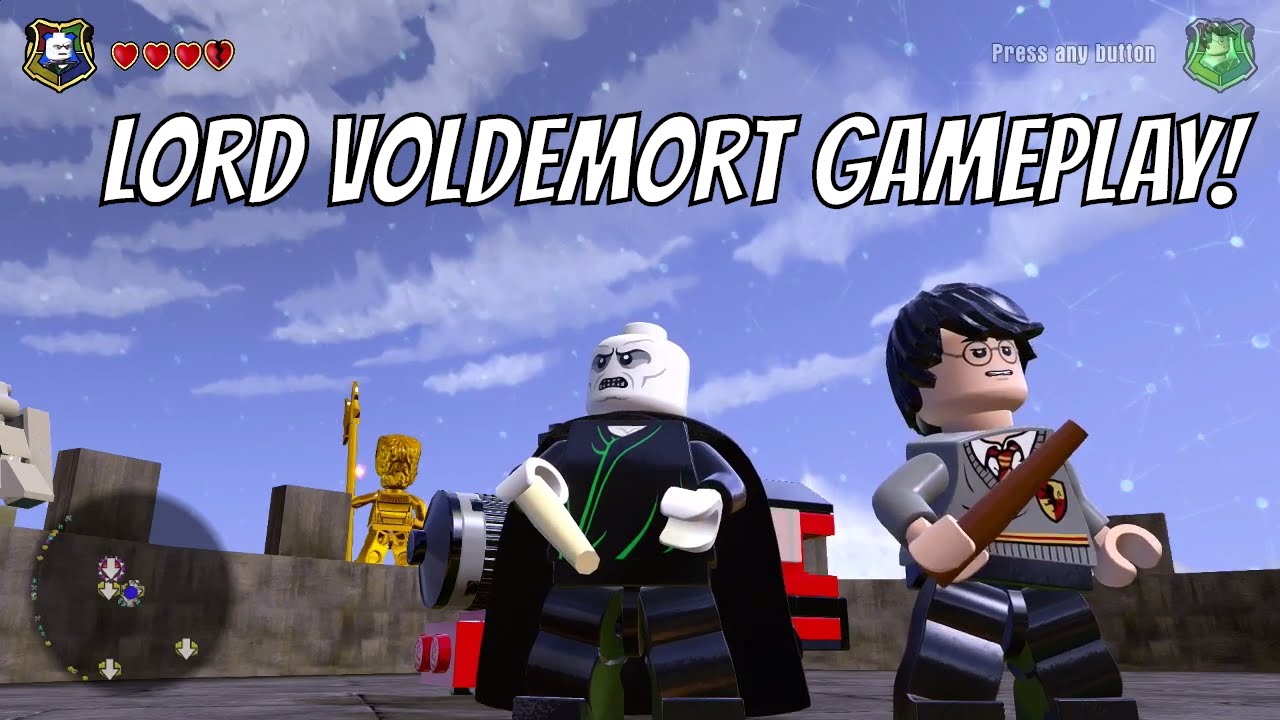 LEGO Dimensions - Lord Voldemort Free Roam Gameplay (Harry Potter)