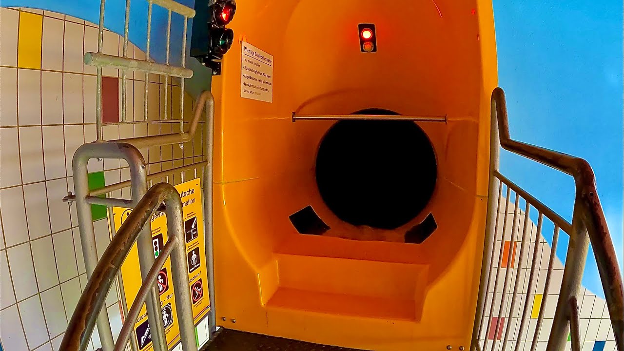 Black Hole Water Slide at badkap Albstadt #waterpark