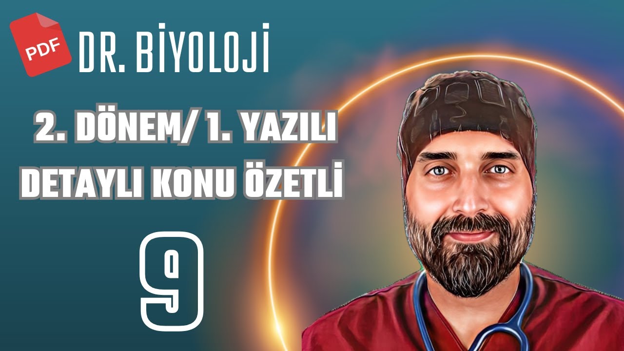 9. Sınıf Biyoloji 2. Dönem 1. Yazılı Hazırlık Çalışması | 2025