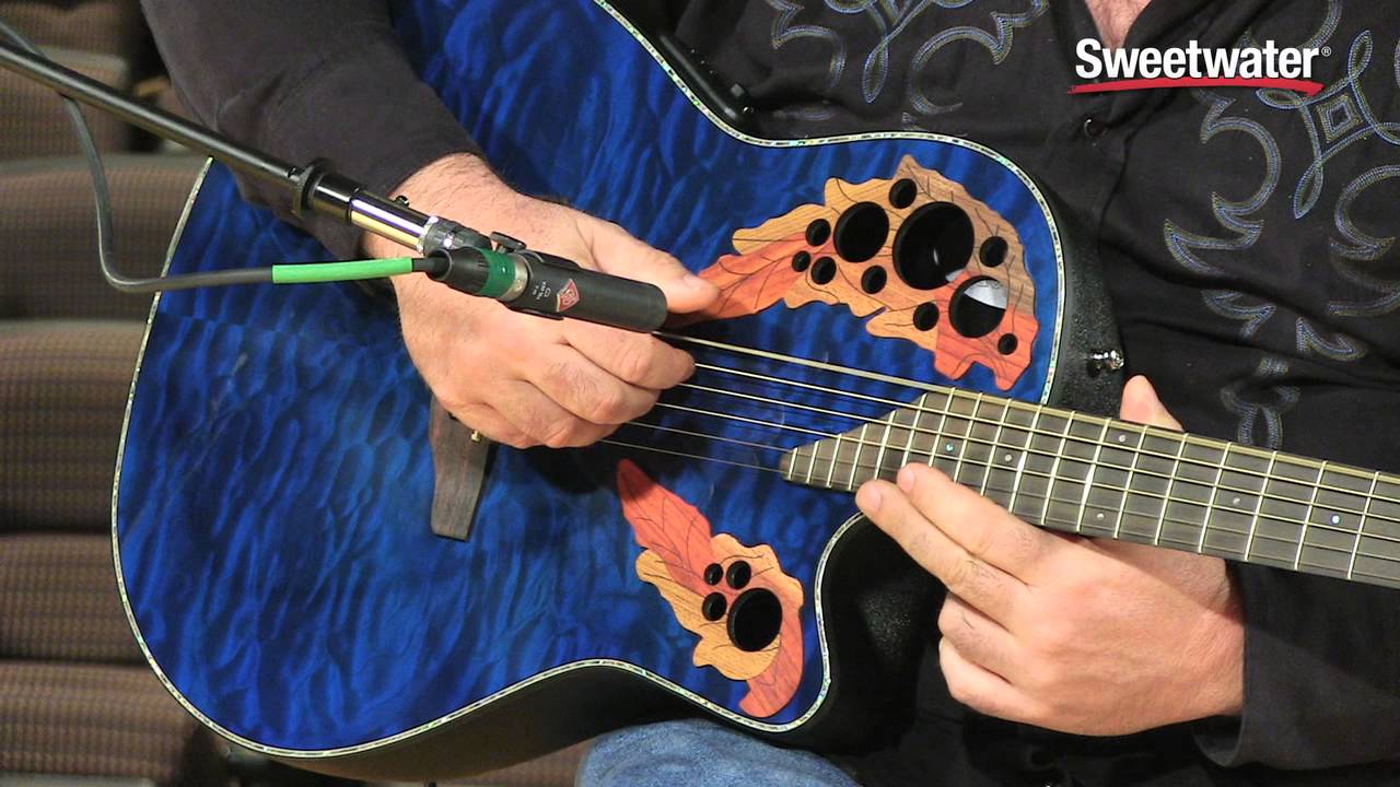 Ovation Celebrity Elite Plus CE44P-8TQ Acoustic-electric Guitar Demo - Sweetwater Sound
