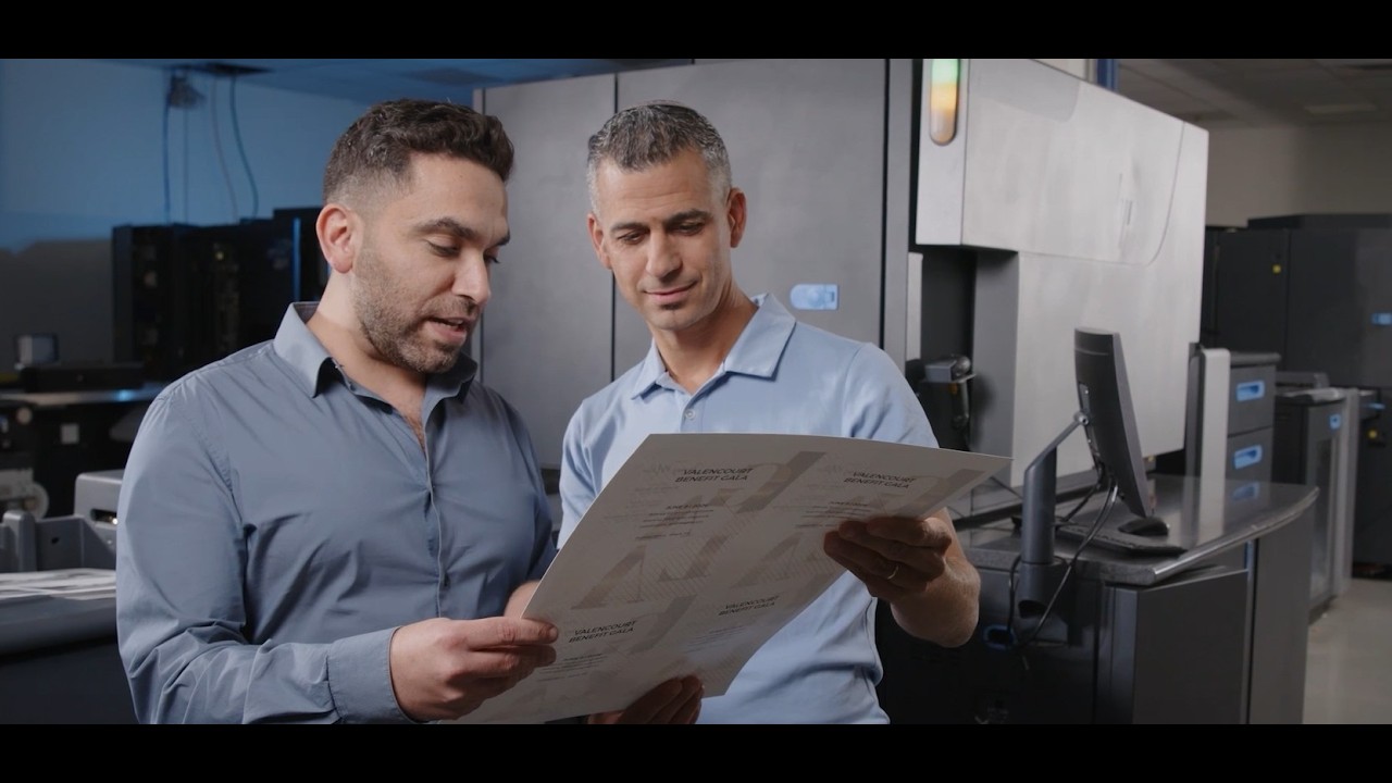 HP Indigo 7K+ Digital Press Demo | HP Industrial A3 Platform for Commercial Print Production | HP