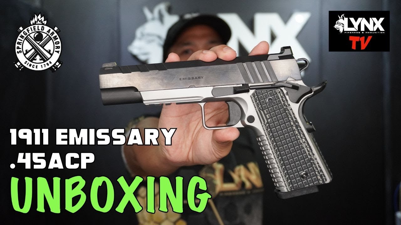 Lynx FA TV: Unboxing of the Springfield Armory 1911 Emissary .45acp