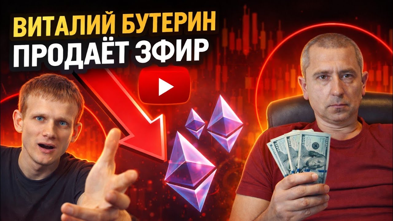 Бутерин сливает ETH? Что происходит за кулисами Ethereum!