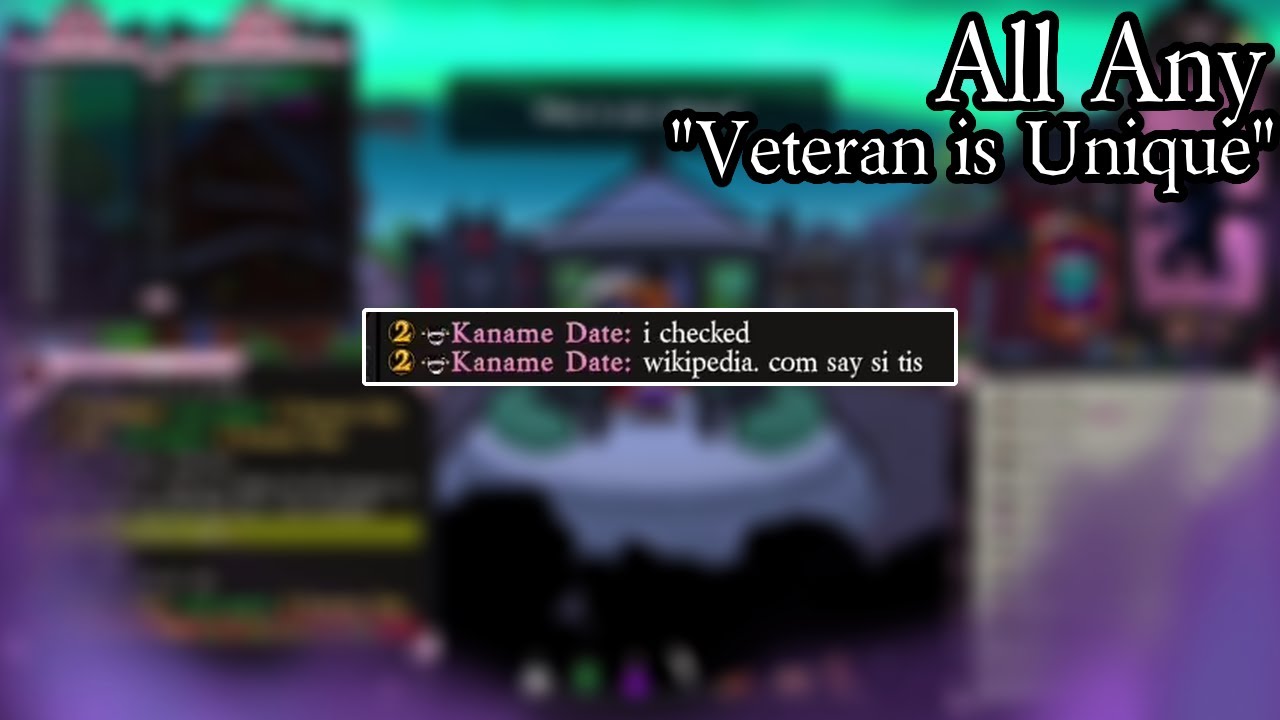 [All Any] 