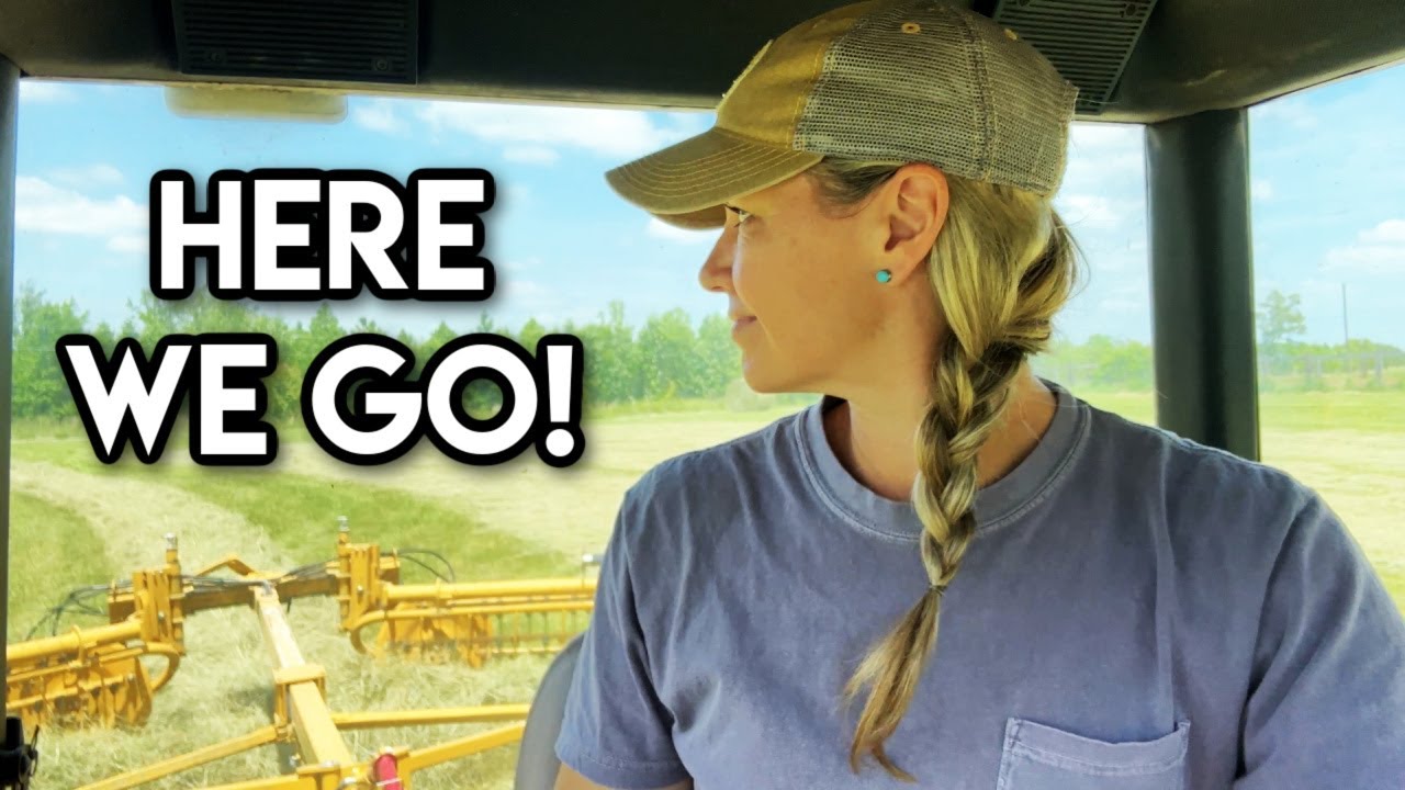 Rolling Rounds and Pitching Squares! It’s hay time!