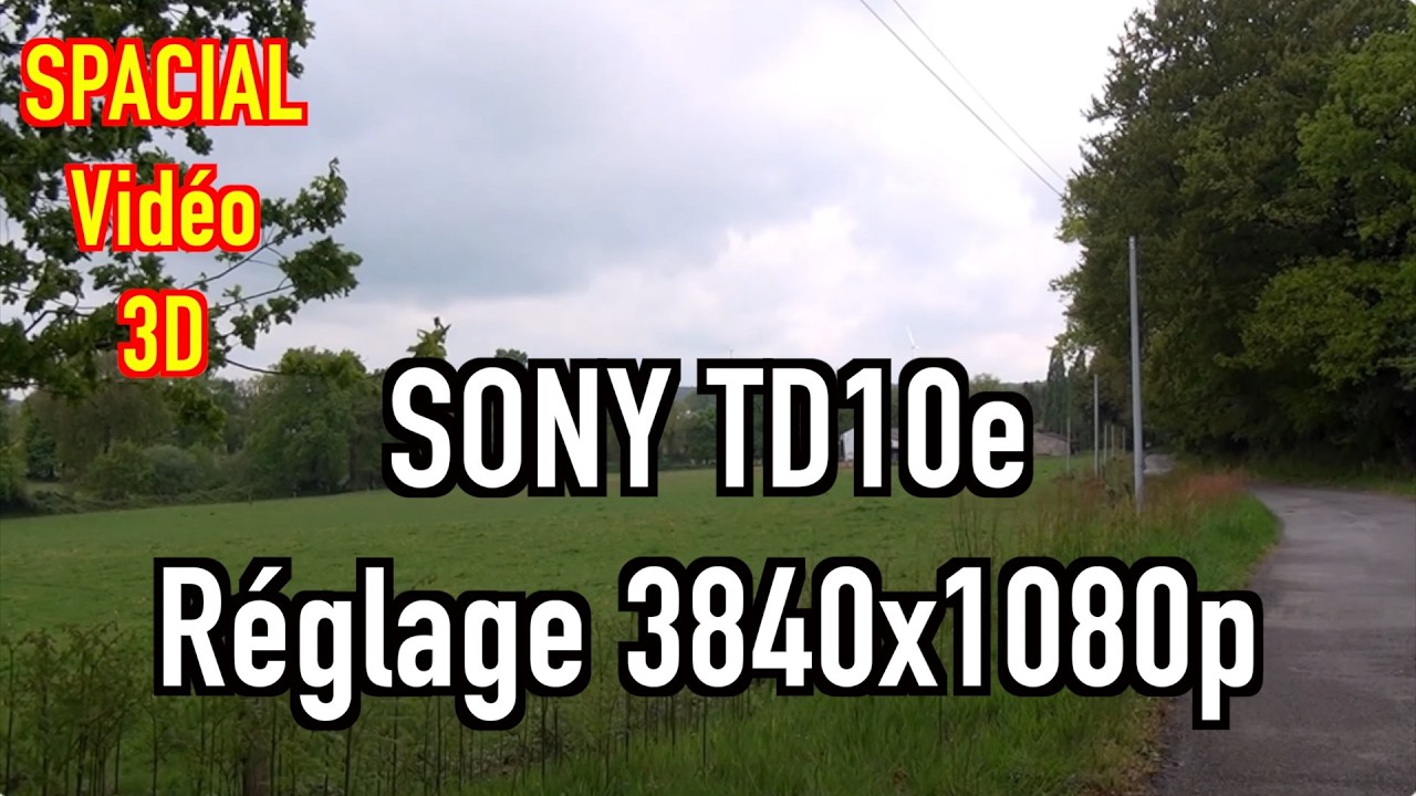 Spaciale Vidéo 3D - Paysages de Bretagne - Route de la Maçonnerie - Beganne