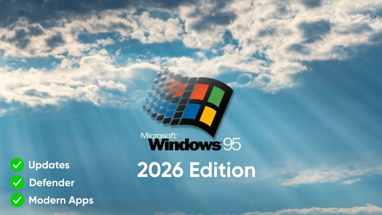 I Remade Windows 95, because Microsoft Won't