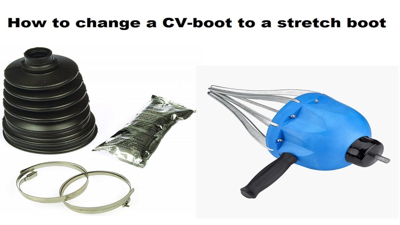 How to change a CV boot. Stretch boot in this case. Toyota corolla