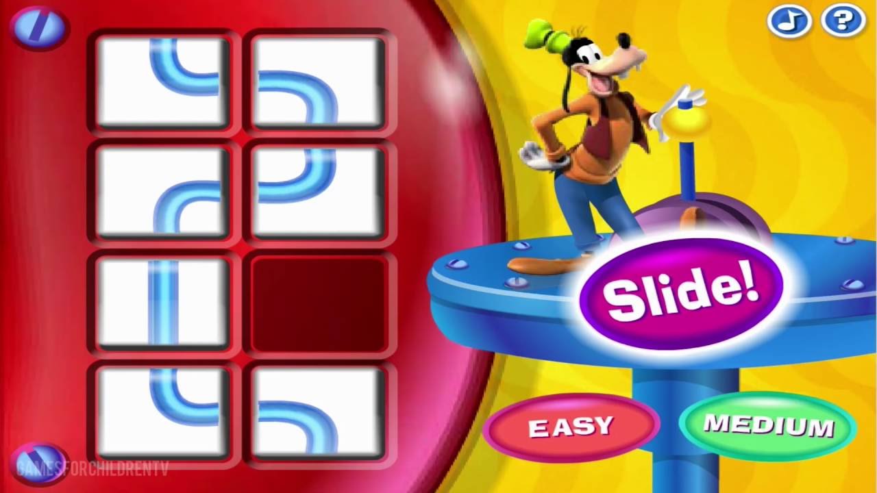 Mickey Mouse Clubhouse - Full Game of Goofy's Silly Slide - Walkthrough - Disney Jr. Game