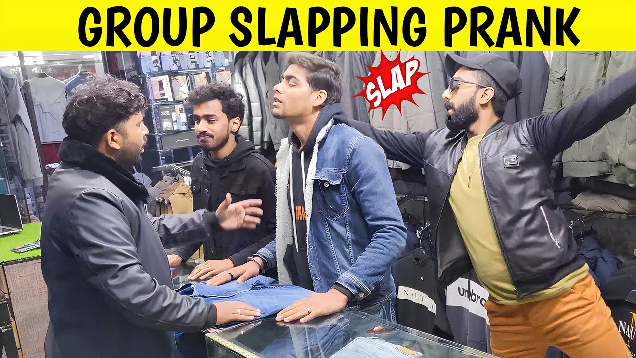 Group Slapping Prank On Strangers😂 || Prank Gone Wrong 😱 @sharikshah