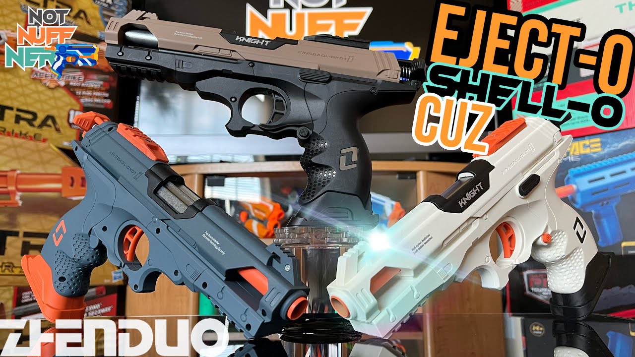Realistic Plinking! Zhenduo Knight DK01 Shell-Ejecting Blaster | Full Review