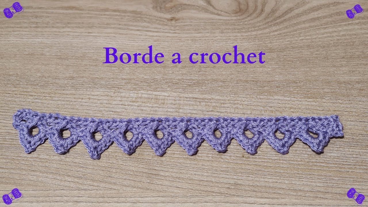 CENEFA PRINCESA A CROCHET