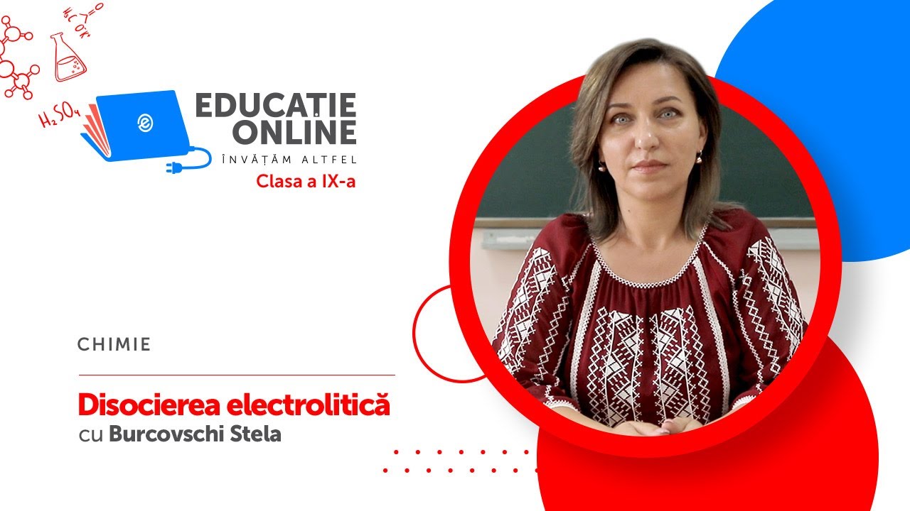 Clasa a IX-a, Disocierea electrolitică