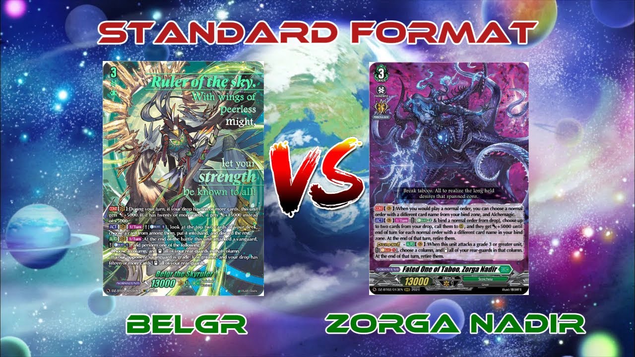 [DZ-BT11] Cardfight!! Vanguard Standard - Belgr vs. Zorga Nadir