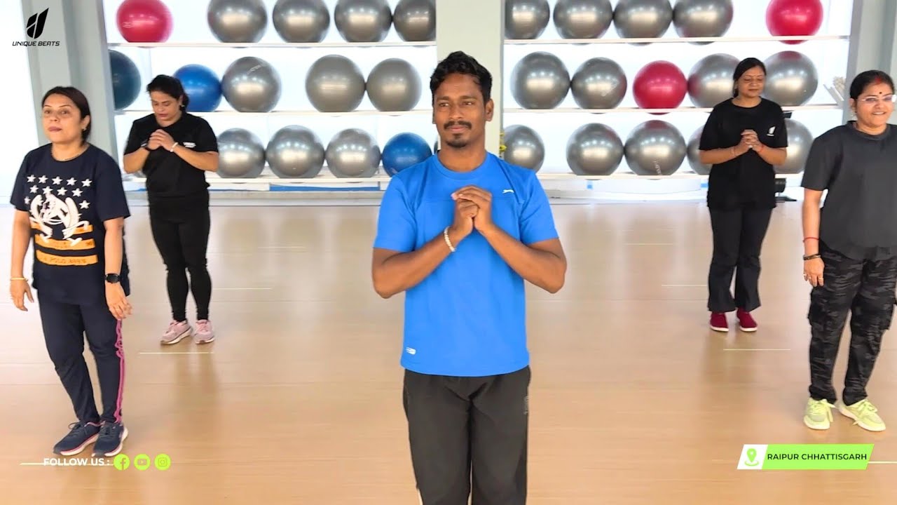 Belly And Full Body Workout Video | Zumba Fitness With Unique Beats | Vivek Sir