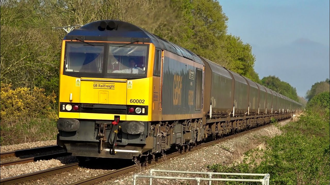 Freight Trains & Light Engine Workings In The East Midlands & North West - 23rd - 25th April 2025