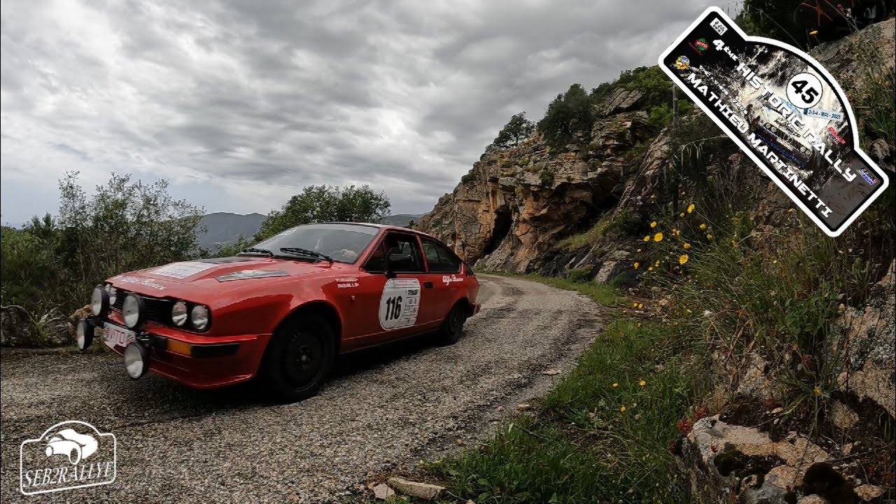 Vincent  LUCCIARDI  et  Lisandru  PAOLINI  Historic Rally  Mathieu  MARTINETTI  2025