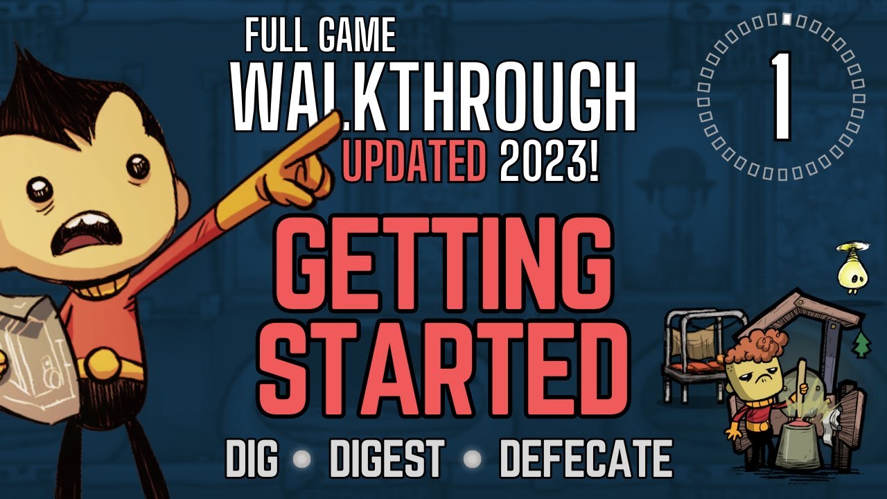 Oxygen Not Included: Full Walkthrough Part 1 (2023)