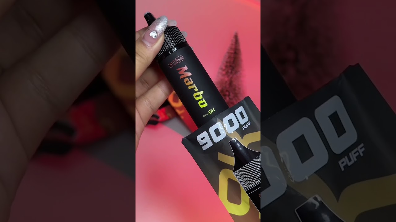 ใช้แล้วทิ้ง มาโบ บาร์ Marbo Bar 9000 Puffs Disposable Pod แบรนด์ Salthub #รีวิว
