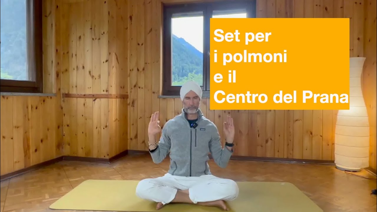 Set per i polmoni e il centro pranico