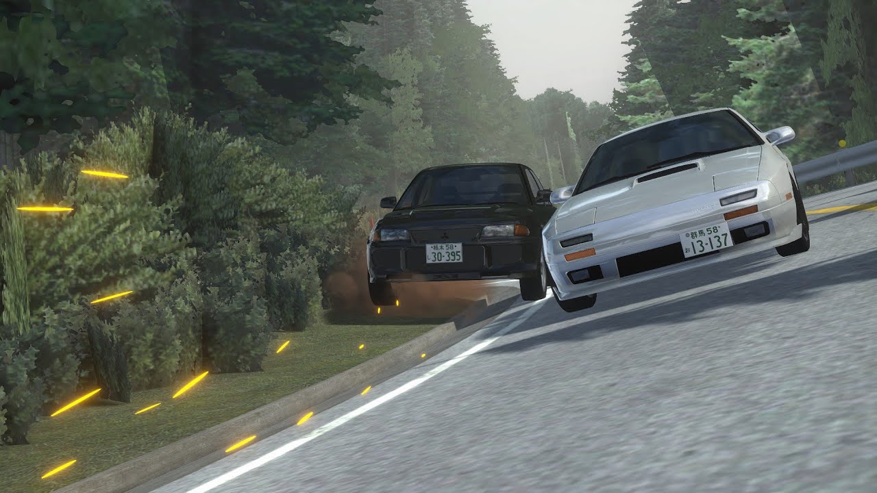 Cant believe he tried this overtake!! - Initial Unity [EVO Vs FC]