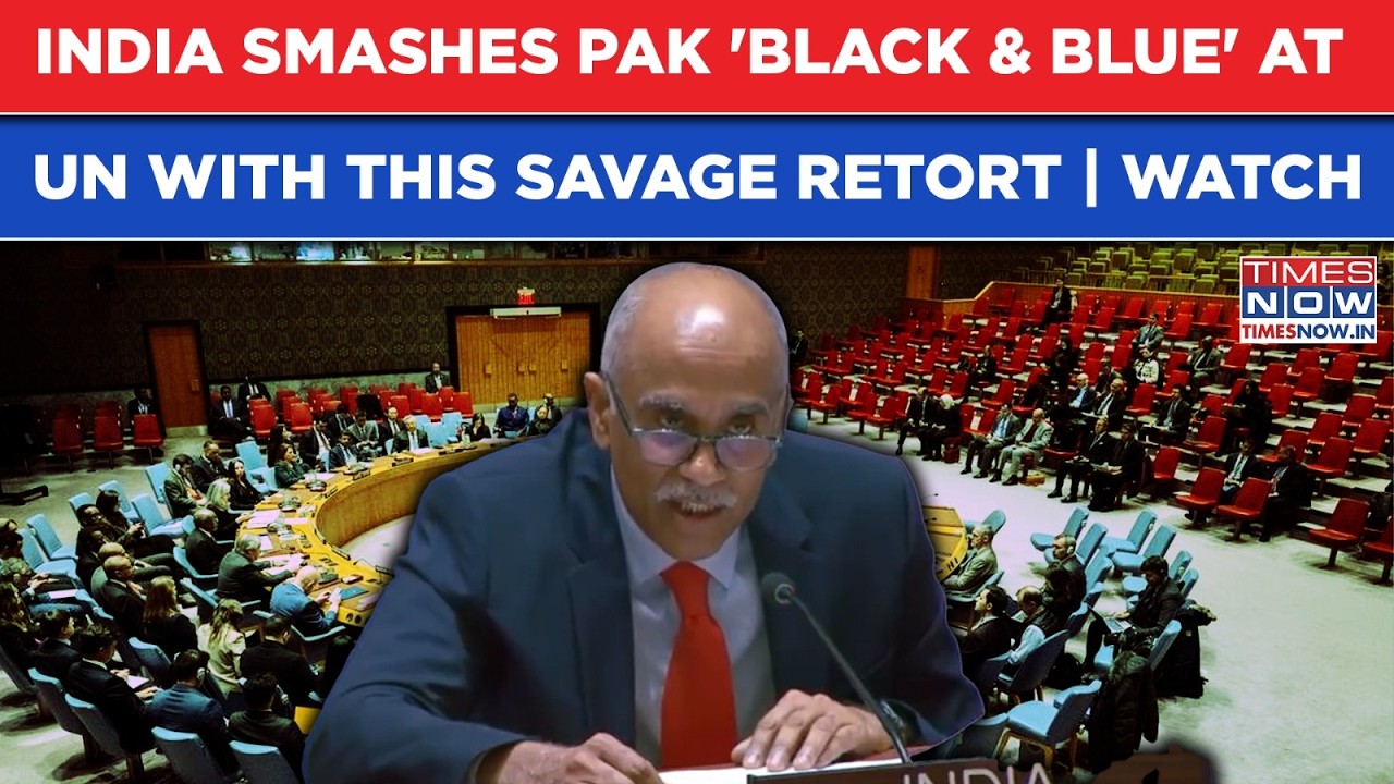 INDIA SMASHES PAKISTAN AT UN: With &lsquo;Thousand Cuts&rsquo; Reminder, ENVOY      Demolishes Islamabad's Claim