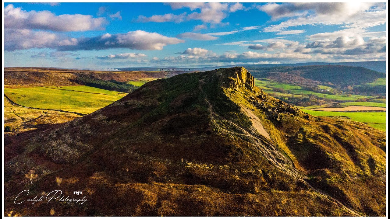 Roseberry Topping, North Yorkshire via DJI Mini 2 Drone in 4K