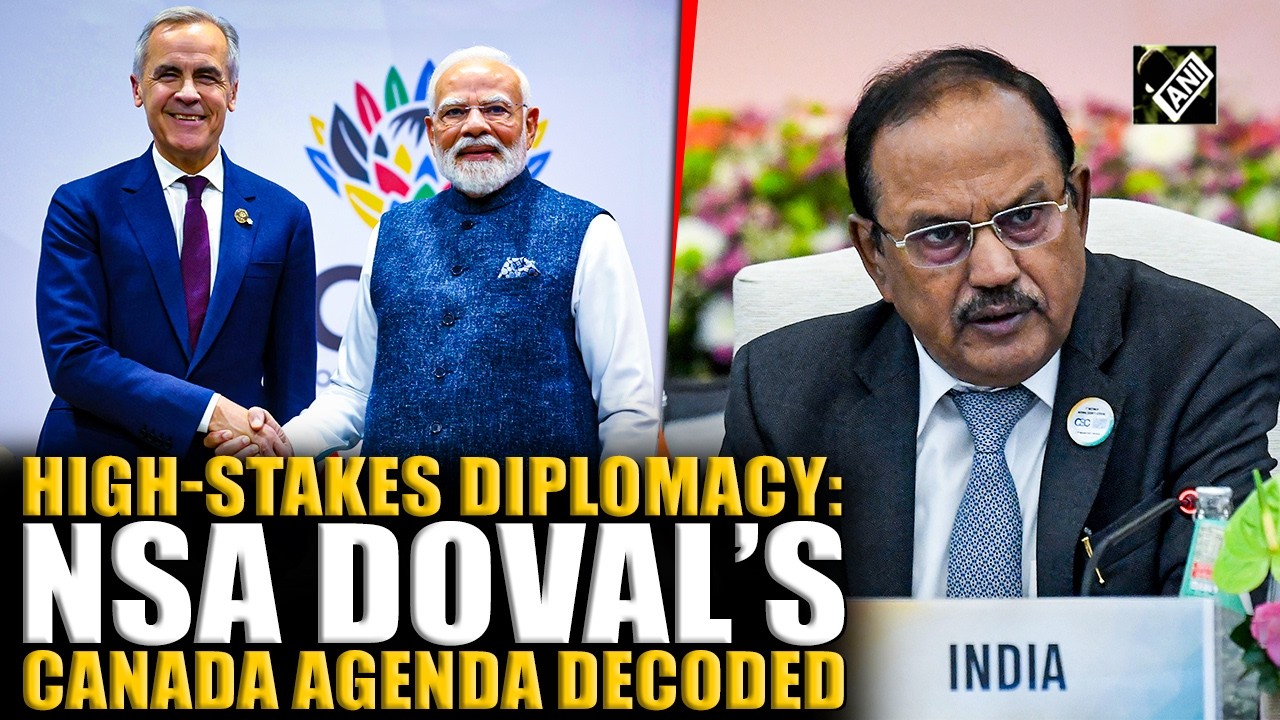 Details of NSA Ajit Doval’s visit to Canada emerge Indian envoy to Canada Dinesh Patnaik’s full intv