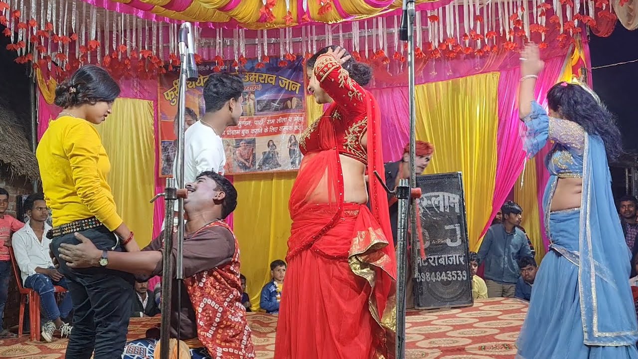😃😂काहे एक बीड़ी दे दो नौटंकी डांस||पब्लिक😀हॅंसते हॅंसते लोट पोट हो आए 2024||गली गली में पुकका डोले