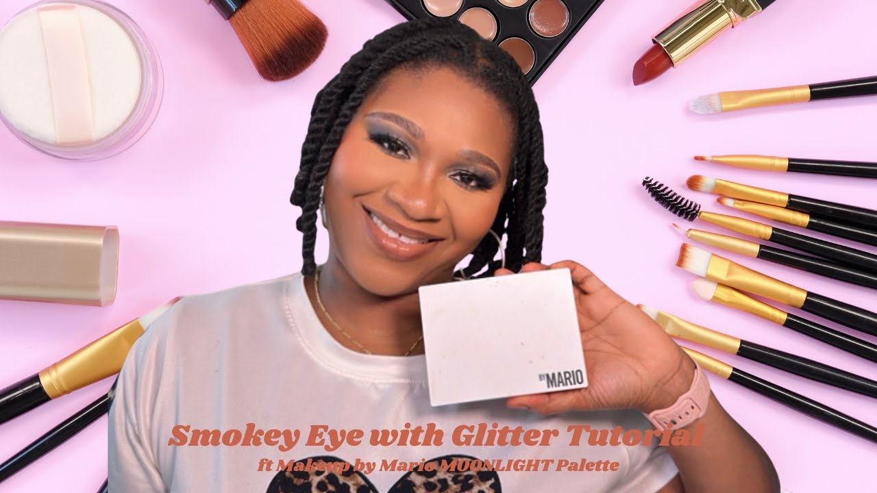 Smokey Eye with Glitter Tutorial | Beginner-Friendly Full Glam