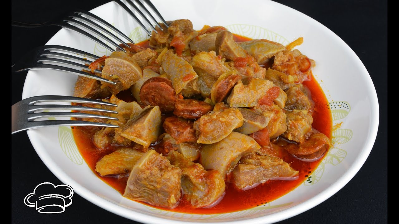 Receta de morros de ternera con salsa picante