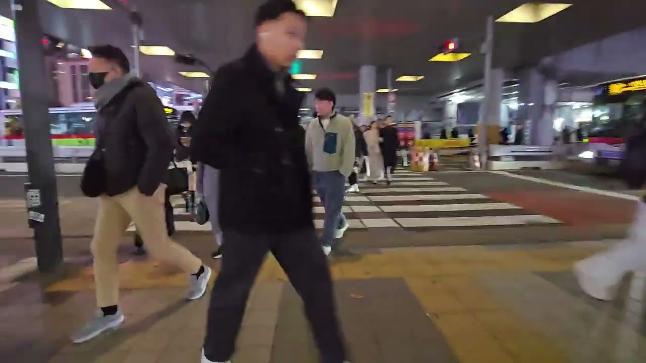 Night walk shibuya 