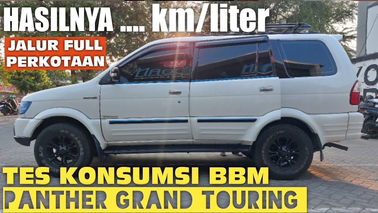 UJI KONSUMSI BBM ISUZU PANTHER GRAND TOURING‼️ SEGINI JARAK TEMPUH 1 LITER SOLAR‼️ SANGAT IRIT‼️