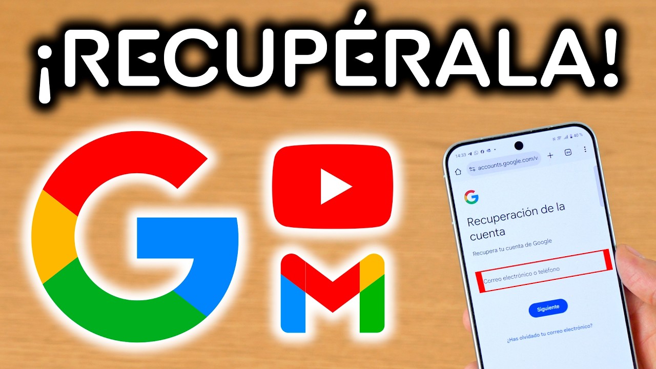 Cómo RECUPERAR mi cuenta de Google en 2025!