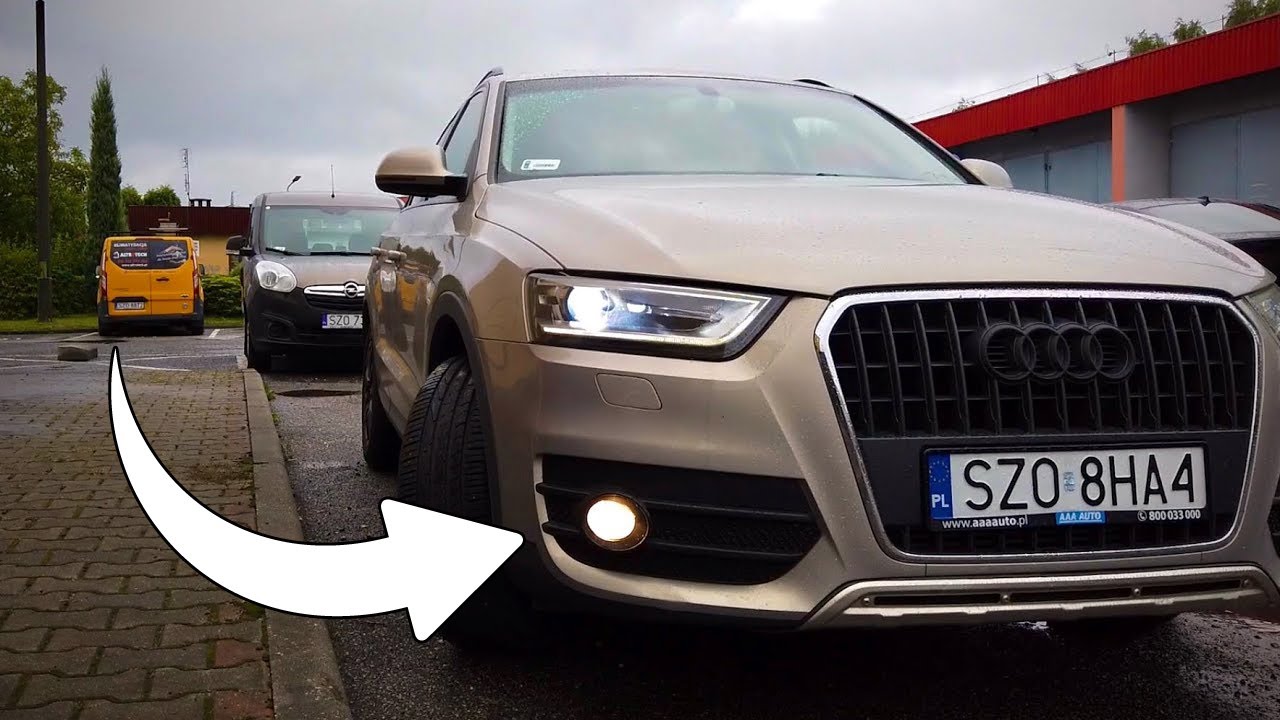 Audi Q3 (8U) cornering lights via fogs activation