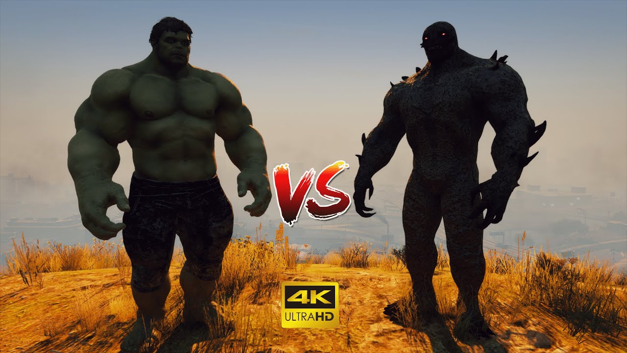 Marvel Avengers Hulk Vs Doomsday DCEU GTA 5