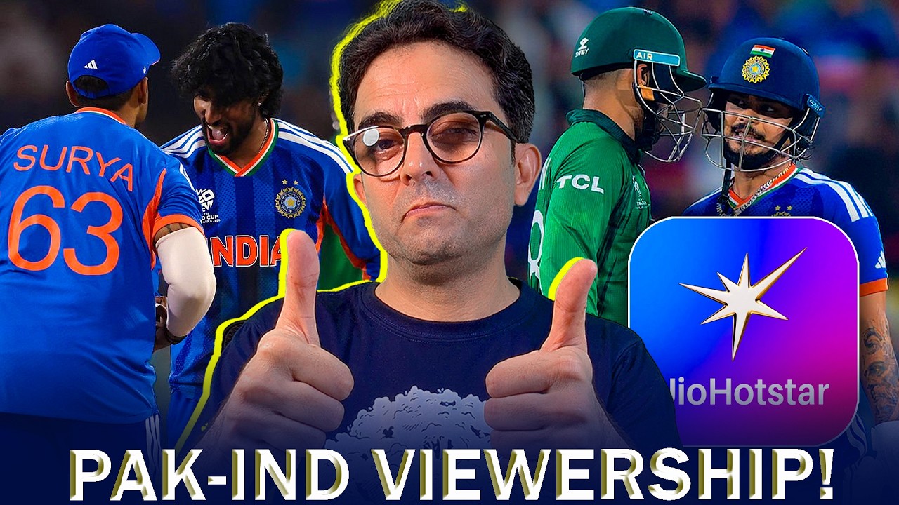 Pakistan vs India on JioHotstar breaks viewership record, surpasses 2024 final 🇵🇰🇮🇳🔥
