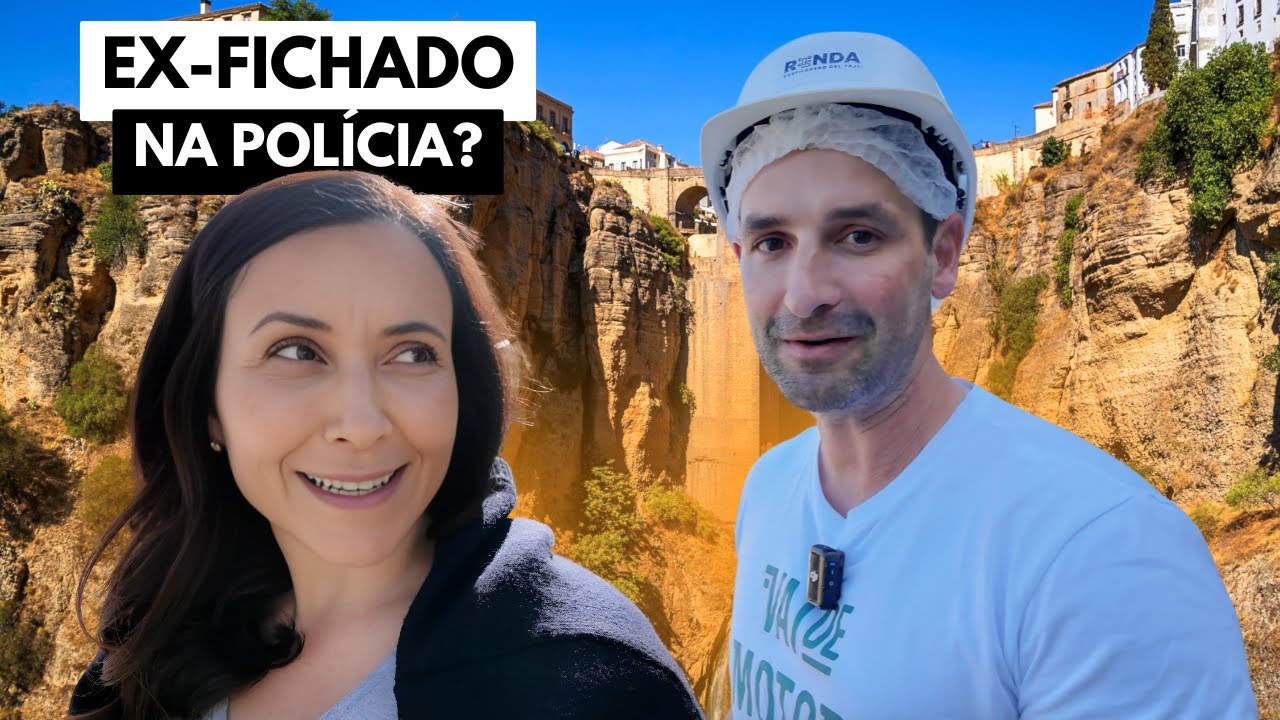 Na PONTE Mais ESPETACULAR da Espanha! O que aconteceu com o Romulo e a Policia?