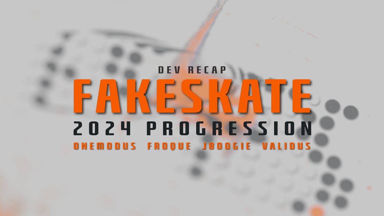 2024 Fake Skate Game Dev Recap: Core Systems & Polishing!