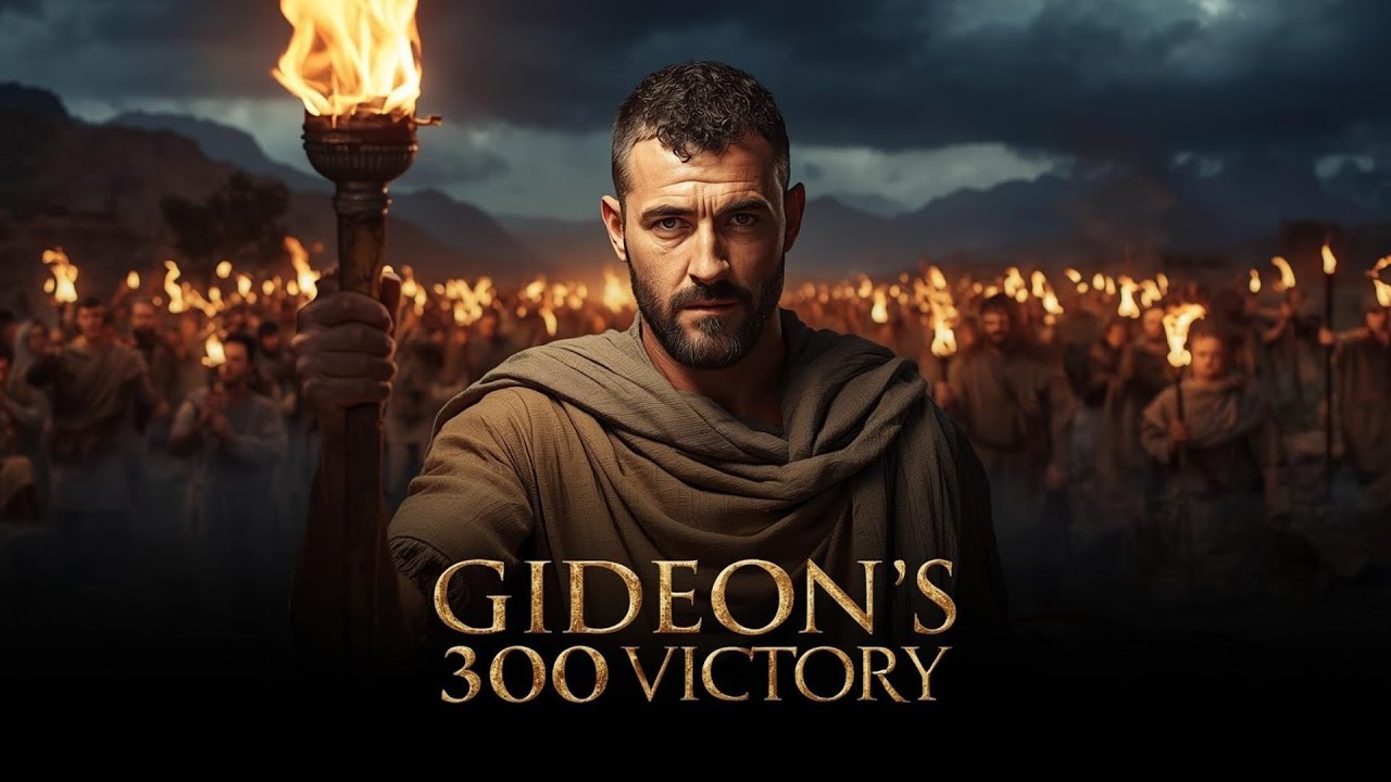 Gideon’s 300 Men vs Midian | Epic Bible Story of Faith and Victory (Judges 7)