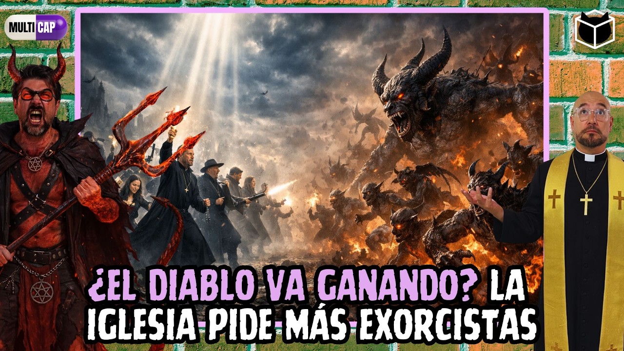 &iquest;EL DIABLO va GANANDO? La iglesia pide m&aacute;s EXORCISTAS / MULTICAP