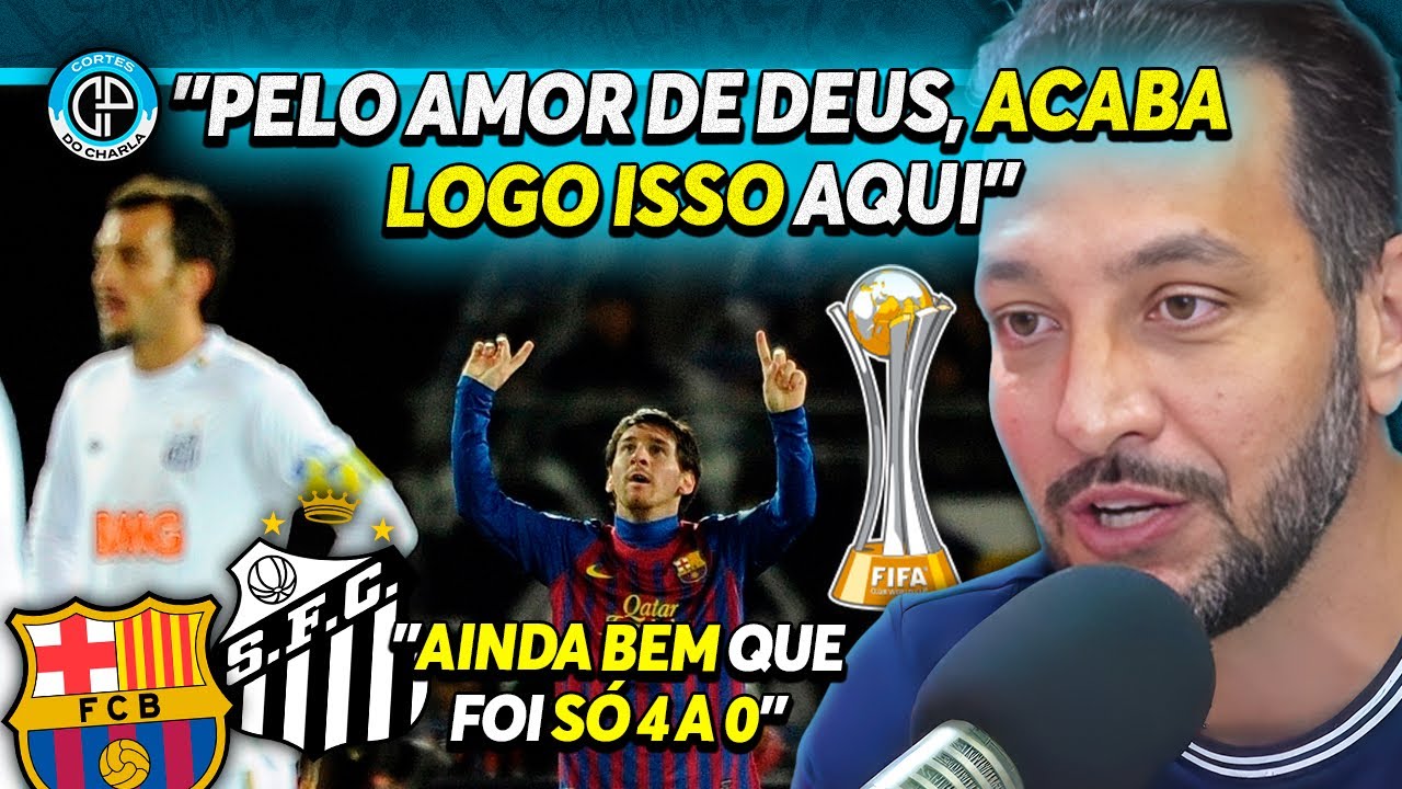 O DIA QUE O SANTOS FOI ATROPELADO PELO BARCELONA DO GUARDIOLA