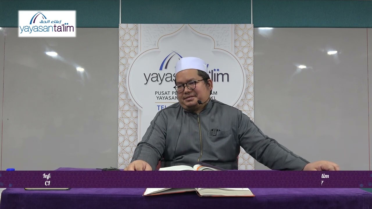 Yayasan Ta'lim: Berakhirnya Dunia Ini: Tanda - Tanda Besar & Kecil (K.20) [19-12-2025]